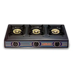 Amilex 3 Triple Burner Gas Cooker