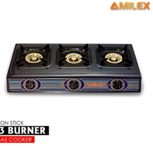 Amilex 3 Triple Burner Gas Cooker