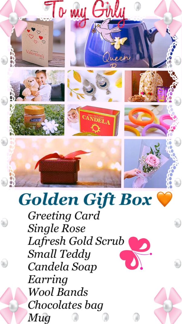 Golden Gift Box to my Girly